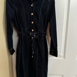 White House Black Market denim dress